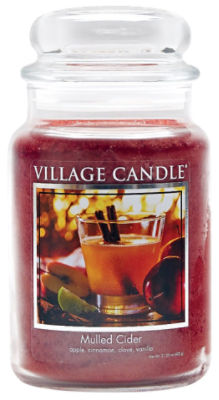 Village Candle Premium Jar Candle - Mulled Cider, 1 each