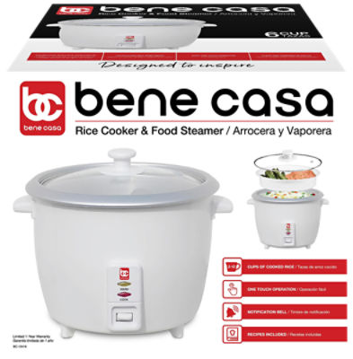 BENE CASA 6-CUP RICE COOKER