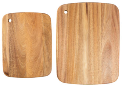 THYME AND TABLE 2 PIECE BAMBOO CUTTING BOARDS