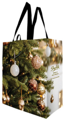 SHOPRITE HOLIDAY TREE REUSABLE BAG, 1 Each