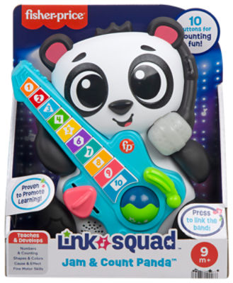 Fisher-Price Link Squad Jam & Count Panda