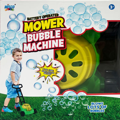 Misco Mower Bubble Machine, 1 Each