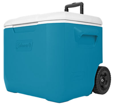 Coleman Chiller 60 Qt. Wheeled Cooler, Ocean