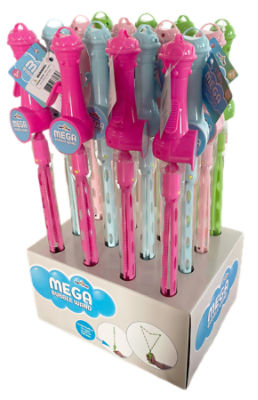 Mega Bubble Wand, Assorted Colors
