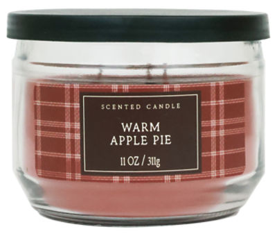 Star Candle Company 3 Wick Warm Apple Pie Scented Candle