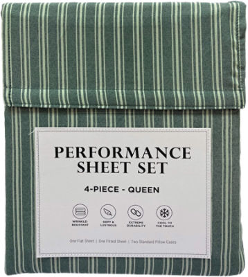 Avantix Inc Performance Sheet Set, Queen, 1 Each