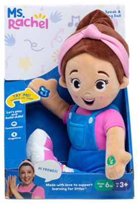 Ms. Rachel Speak & Sing Doll, 1 Each