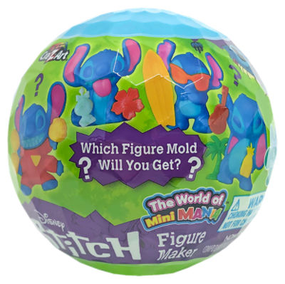 Cra-Z-Art Disney Stitch World of Mini Mania Ball Figure Maker Blind Ball