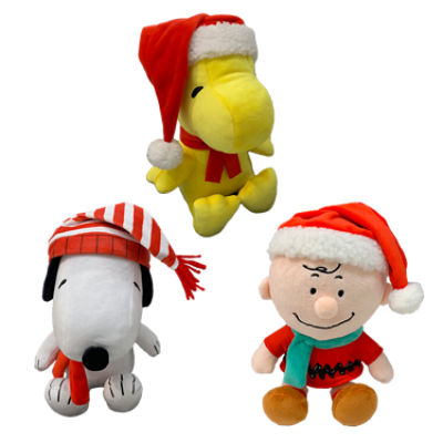 Peanuts Christmas Plush, Woodstock, 1 each