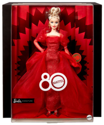Mattel Barbie Signature 80th Anniversary Doll
