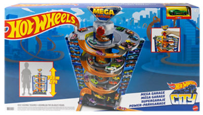 Mattel Hot Wheels City Mega Garage Playset