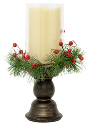 Holder with LED Candle