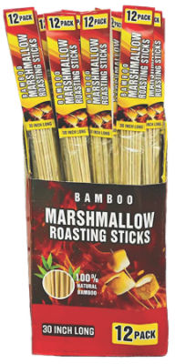 Marshmallow Roasting Sticks, 30 Inch, 12 Count