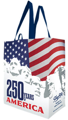 Earthwise ShopRite Mount Rushmore 250 Years of America Reuseable Bag, 1 Each