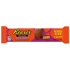 Reese's Seasonal Shaped King Size Peanut Butter Heart, 2.2 oz