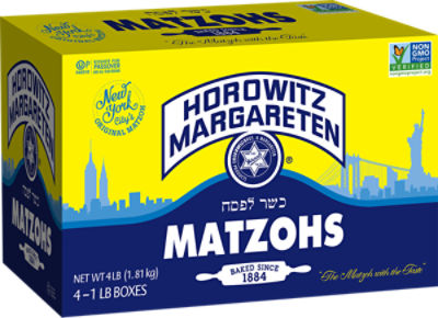 Horowitz Passover Matzo, 4 LB