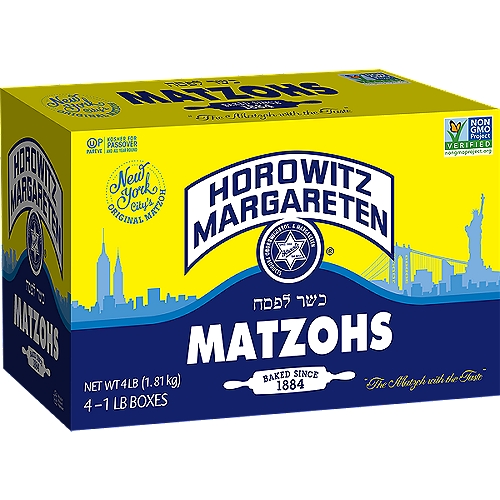 Horowitz Passover Matzo, 4 LB