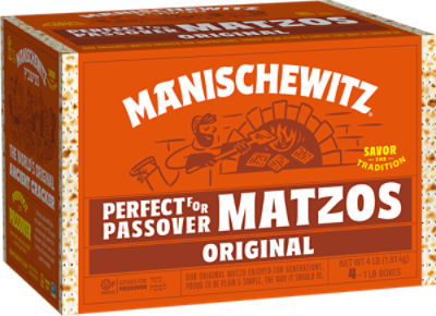 Manischewitz Matzo Kosher For Passover, 4 LB