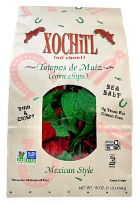 Xochitl Holiday Mexican Style Tortilla Chips, 16 oz