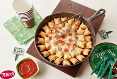 Game Day Pizza Roll Skillet Dip