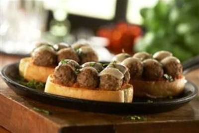 Garlic Toast Meatball Sliders