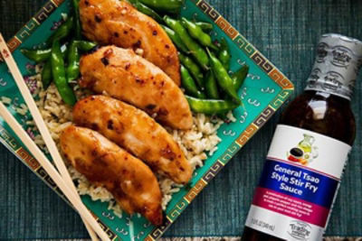 General Tsaos Glazed Chicken