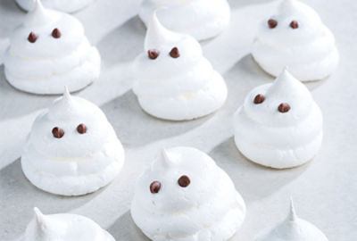 Ghost Meringues