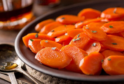 Ginger Ale Glazed Carrots