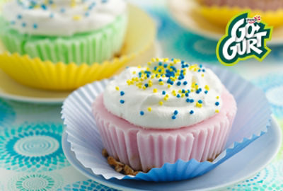 Go GURT FroYo Cupcakes