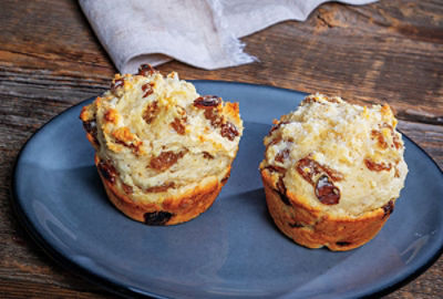 Golden Raisin Irish Soda Bread Muffins