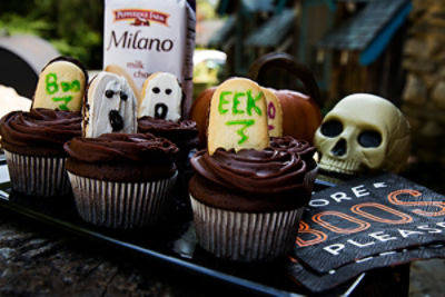 Graveyard Cupcakes