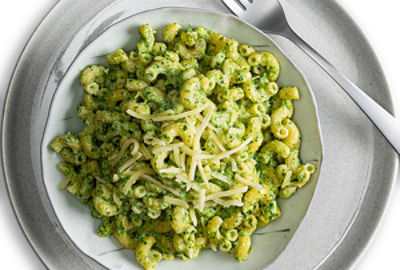 Green Mac and Cheese