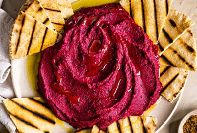 Grilled Beet Baba Ghanoush