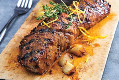 Grilled Cajun Pork Tenderloin