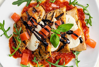 Grilled Caprese Chicken