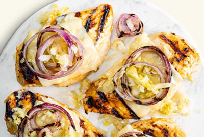 Grilled Chicken Reubens