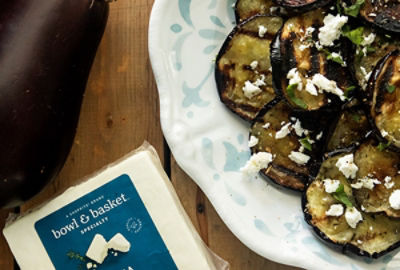 Grilled Eggplant with Feta