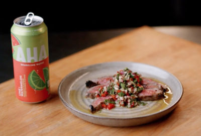 Grilled Flank Steak with Chimichurri