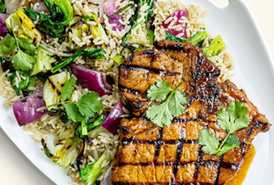 Grilled Korean Pork Chops