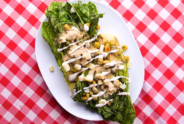 Grilled Romaine Salad