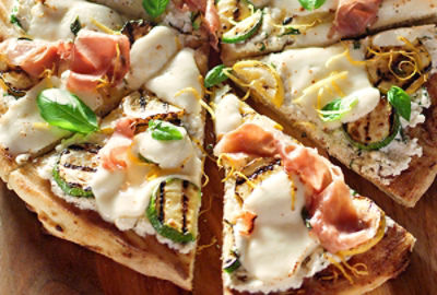 Grilled Summer Pizza with Galbani 1882 Fresh Mozzarella