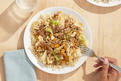 Ground Pork & Cabbage Stir Fry 3 Ways