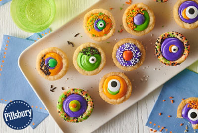 Halloween Eyeball Cookie Cup