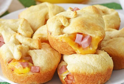 Ham and Cheese Stromboli