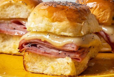 Hawaiian Ham & Swiss Slider