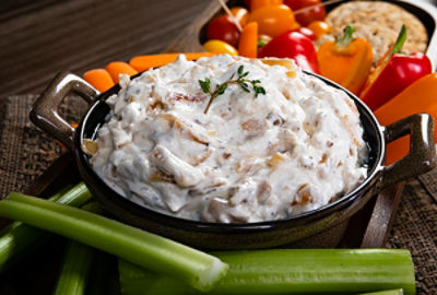 Healthified Caramelized Onion Dip