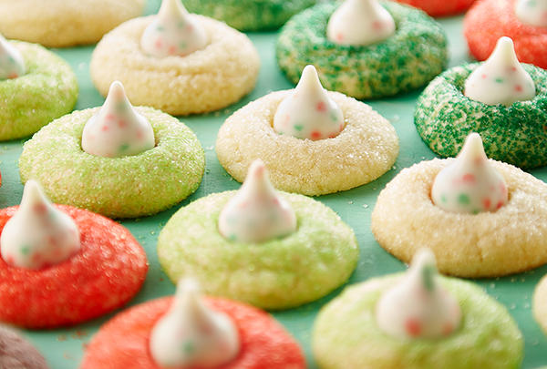 Hershey’s Holiday Sugar Cookie Blossoms