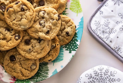 Holiday Chocolate Chip Cookies