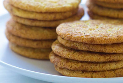 Holiday Cinnamon Snickerdoodles