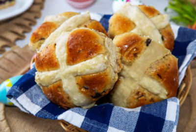 Homemade Hot Cross Buns